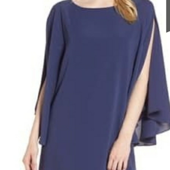NWT Womens Chelsea 28 Butterfly Sleeve Shift Dress - Picture 4 of 4